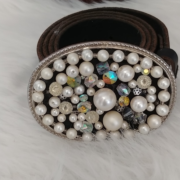 handmade belt buckles with belt - Picture 2 of 8